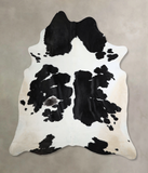 Black and White Cowhide Rug #A44324