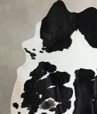 Black and White Cowhide Rug #A44324