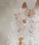 Salt and Pepper Brown Cowhide Rug #A44326