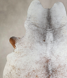 Salt and Pepper Brown Cowhide Rug #A44329
