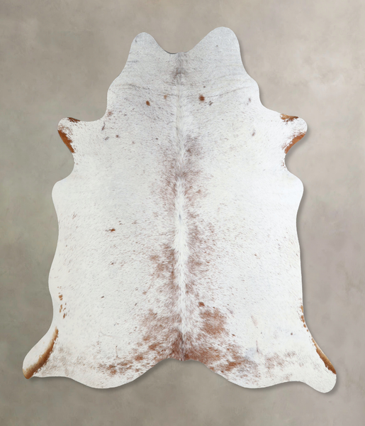 Salt and Pepper Brown Cowhide Rug #A44330