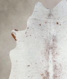 Salt and Pepper Brown Cowhide Rug #A44330