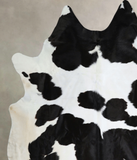 Black and White Cowhide Rug #A44353