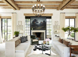 Black and White Cowhide Rug #A44353