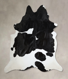 Black and White Cowhide Rug #A44354