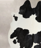 Black and White Cowhide Rug #A44367