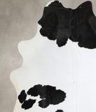 Black and White Cowhide Rug #A44417