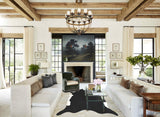 Black and White Cowhide Rug #A44440