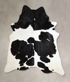 Black and White Cowhide Rug #A44444