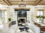 Black and White Cowhide Rug #A44444