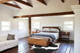 Black and White Cowhide Rug #A44444