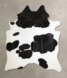 Black and White Cowhide Rug #A44445