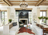 Solid Brown Cowhide Rug #A44479