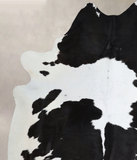 Black and White Cowhide Rug #A44512