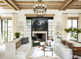 Brown and White Cowhide Rug #A44538