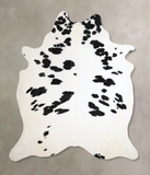 Black and White Cowhide Rug #A44582
