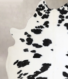 Black and White Cowhide Rug #A44582