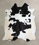 Black and White Cowhide Rug #A44612