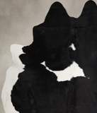 Black and White Cowhide Rug #A44620