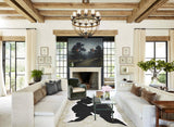 Black and White Cowhide Rug #A44620