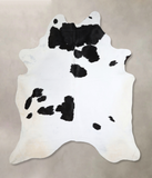 Black and White Cowhide Rug #A44621