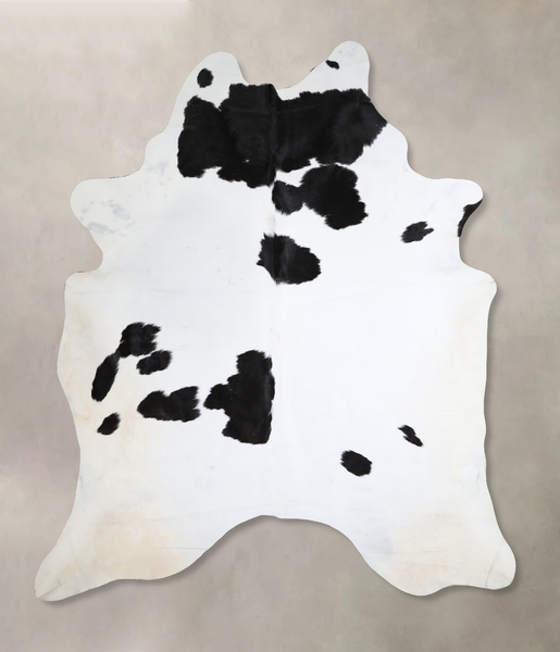 Black and White Cowhide Rug #A44621
