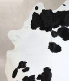 Black and White Cowhide Rug #A44621