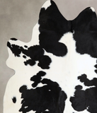 Black and White Cowhide Rug #A44649