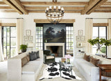 Black and White Cowhide Rug #A44649