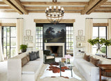 Brown and White Cowhide Rug #A44660