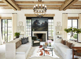 Brown and White Cowhide Rug #A44661
