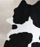 Black and White Cowhide Rug #A44693
