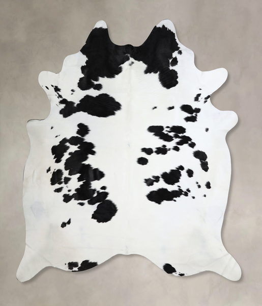 Black and White Cowhide Rug #A44695