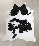 Black and White Cowhide Rug #A44696
