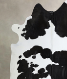 Black and White Cowhide Rug #A44696