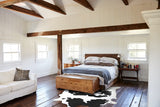Black and White Cowhide Rug #A44696