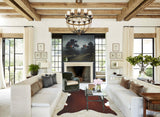 Solid Brown Cowhide Rug #A44715