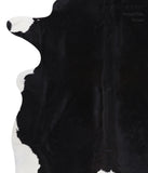 Black and White Cowhide Rug #A4473