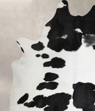 Black and White Cowhide Rug #A44746