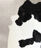 Black and White Cowhide Rug #A44750