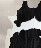 Black and White Cowhide Rug #A44786