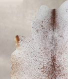Salt and Pepper Brown Cowhide Rug #A44797