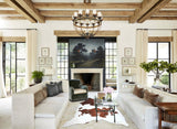 Brown and White Cowhide Rug #A44906