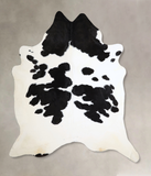 Black and White Cowhide Rug #A44922