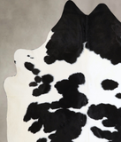 Black and White Cowhide Rug #A44922
