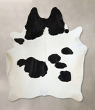 Black and White Cowhide Rug #A45036