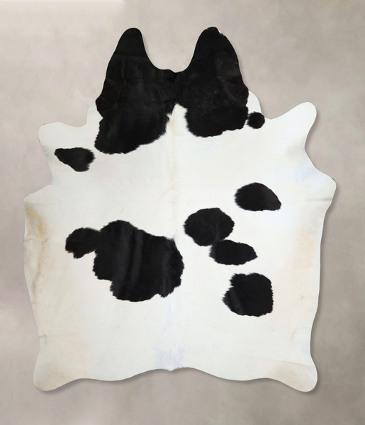 Black and White Cowhide Rug #A45036