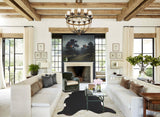 Solid Black Cowhide Rug #A45074