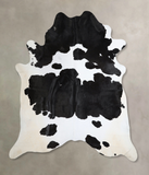 Black and White Cowhide Rug #A45083