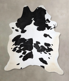 Black and White Cowhide Rug #A45094